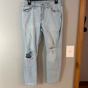 Universal Thread Light Blue Ripped Skinny Jeans
